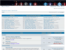 Tablet Screenshot of forum-calcio.com